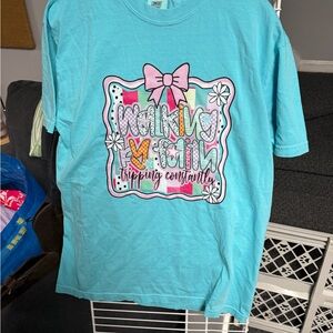 Comfort Colors Aqua Graphic Tee